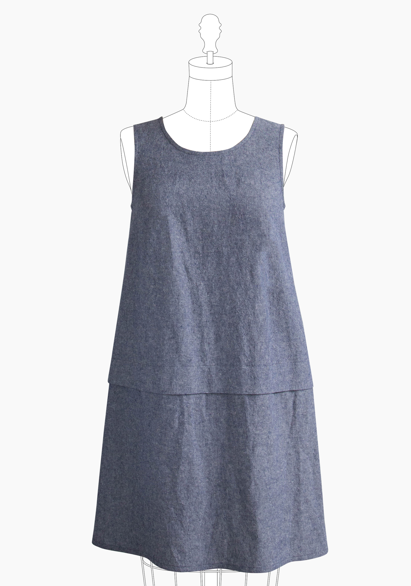 Willow Tank & Dress | Textillia | Online sewing community and database