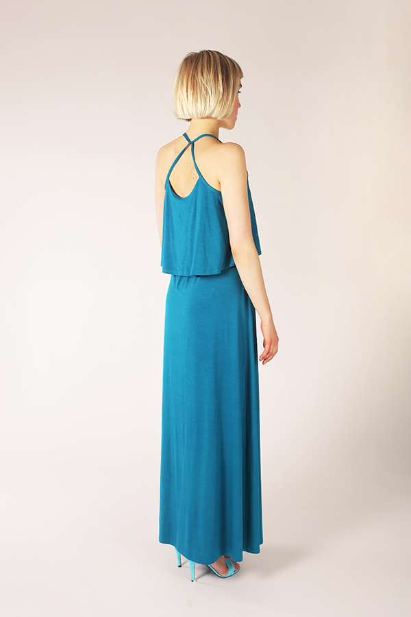 Delphi Layered Maxi Dress | Textillia
