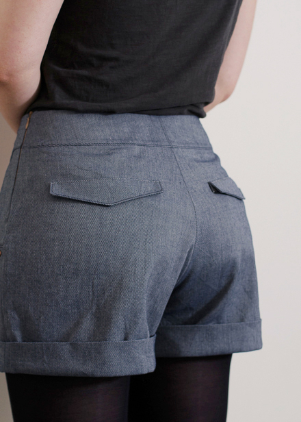 Chataigne Shorts #D0009 | Textillia