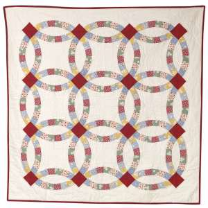 Quiltsmart Double Wedding Ring Quilt Textillia