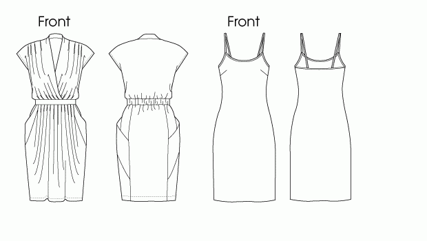 Sew Over It Sidbury Slip Dress Downloadable Pattern