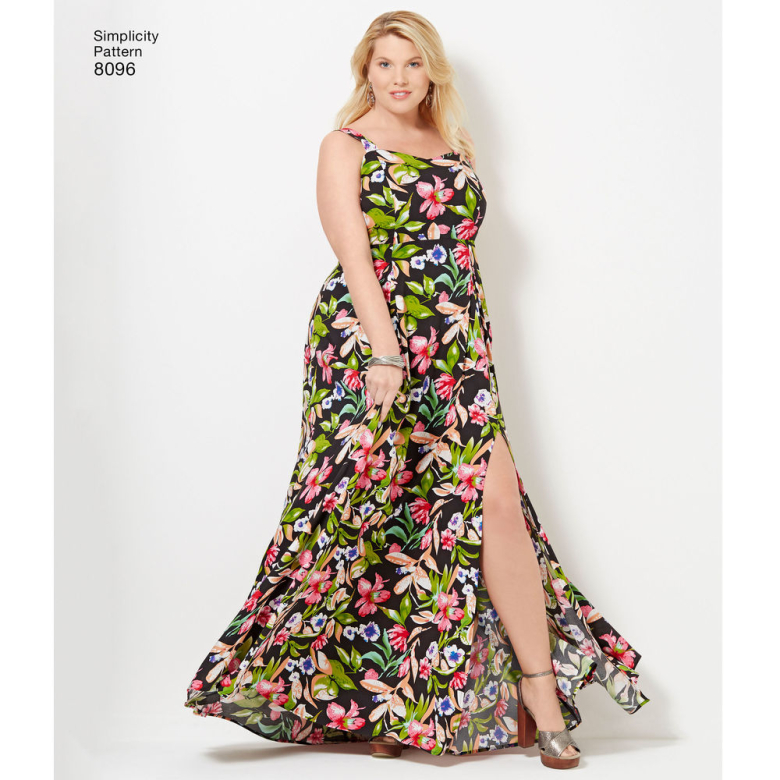 8096 Amazing Fit Plus Size Dresses Textillia