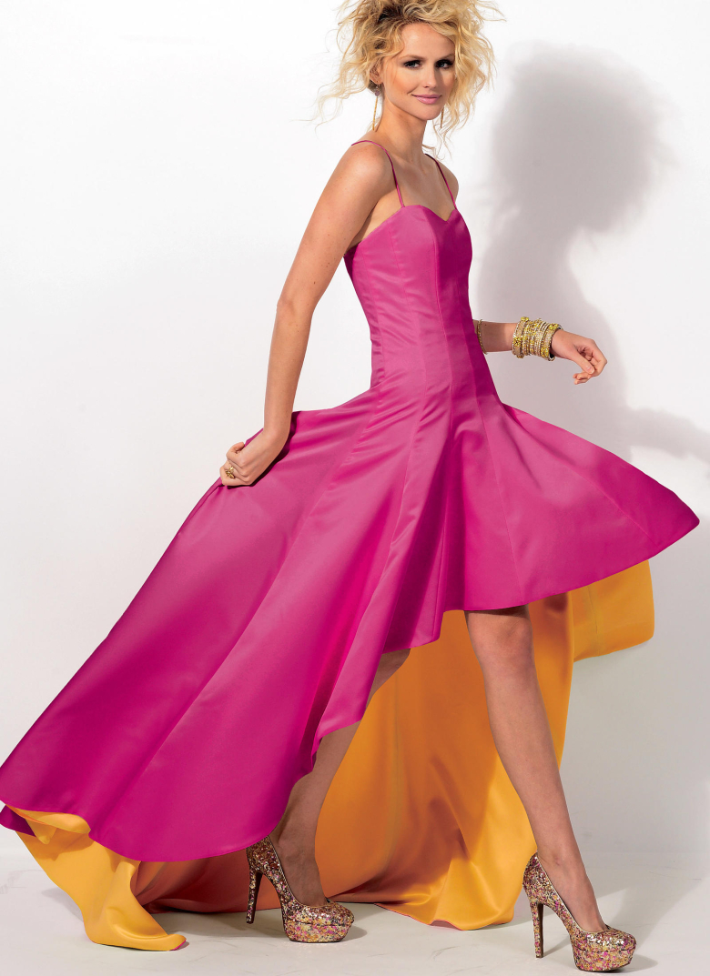 M6701 | Misses' Sweetheart-Neckline Dresses | Textillia