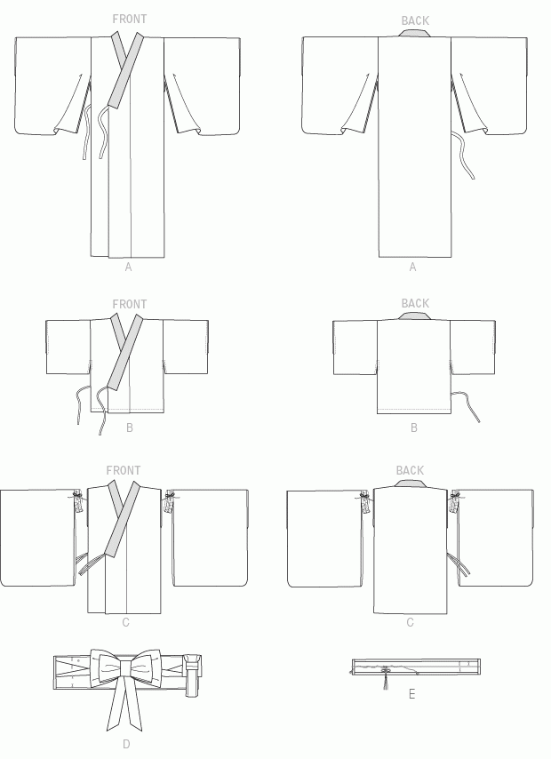 kimono undershirt