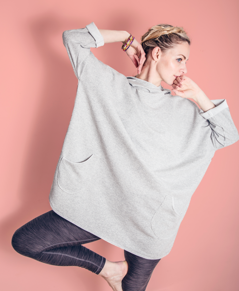 Yoga cover clearance up sweater