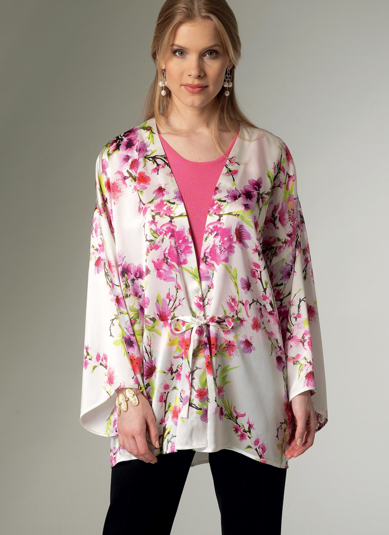 V9115 | Misses' Kimono Jackets | Textillia