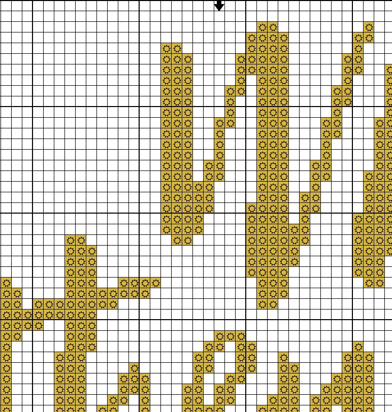 Hufflepuff Cross Stitch Pattern | Textillia