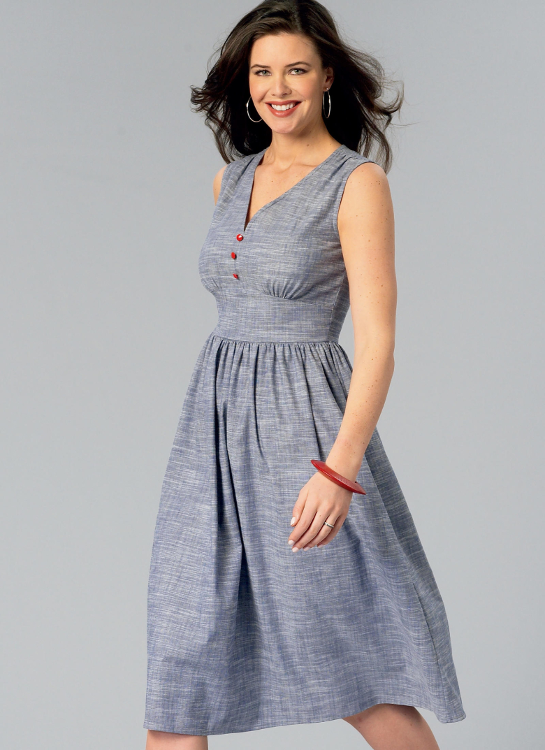 gathered v neck