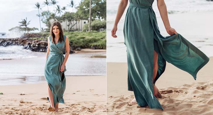 Highland wrap dress discount