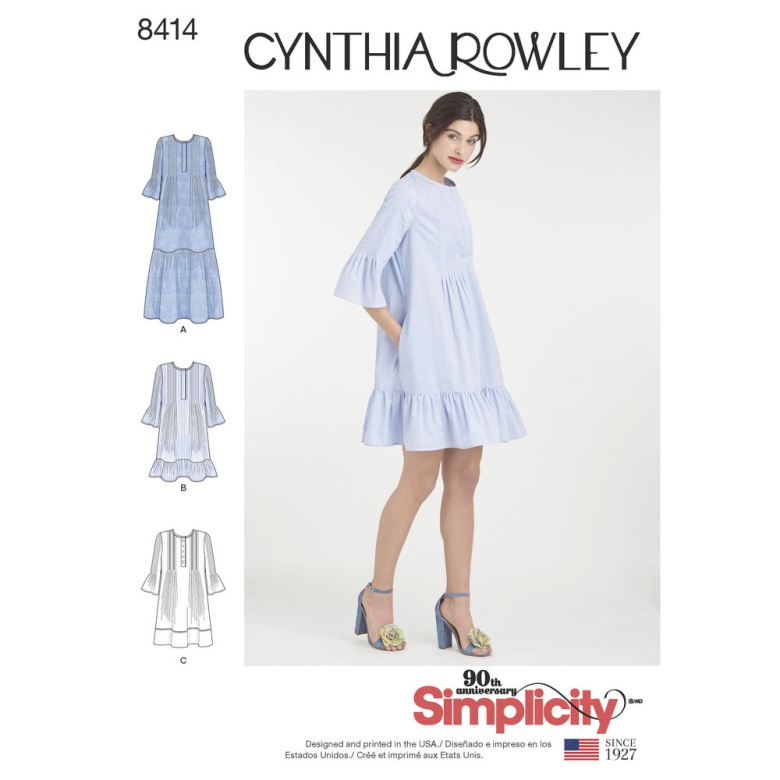 8414 | Misses' Dress by Cynthia Rowley | Textillia