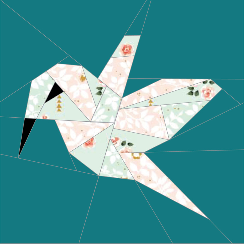 Forest Abstractions Quilt The Hummingbird Textillia