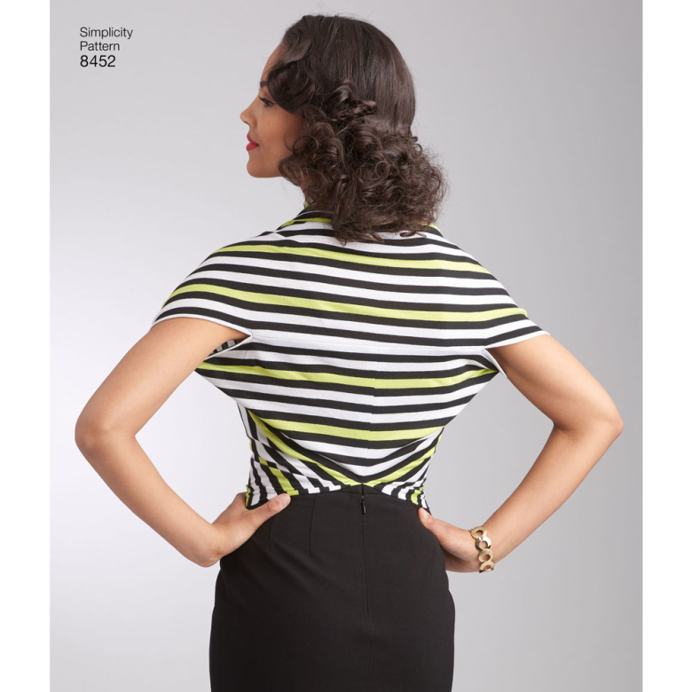 Simplicity Sewing Pattern 8452 Misses De Colección De Punto Camisa Blusa Simplicity Sewing Pattern 8452 Misses De Colección De Punto Camisa Blusa