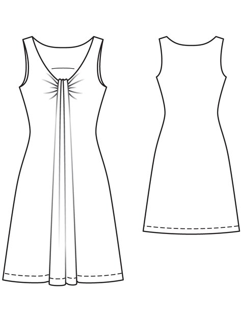 Jersey Dress 02/2013 #114 | Textillia