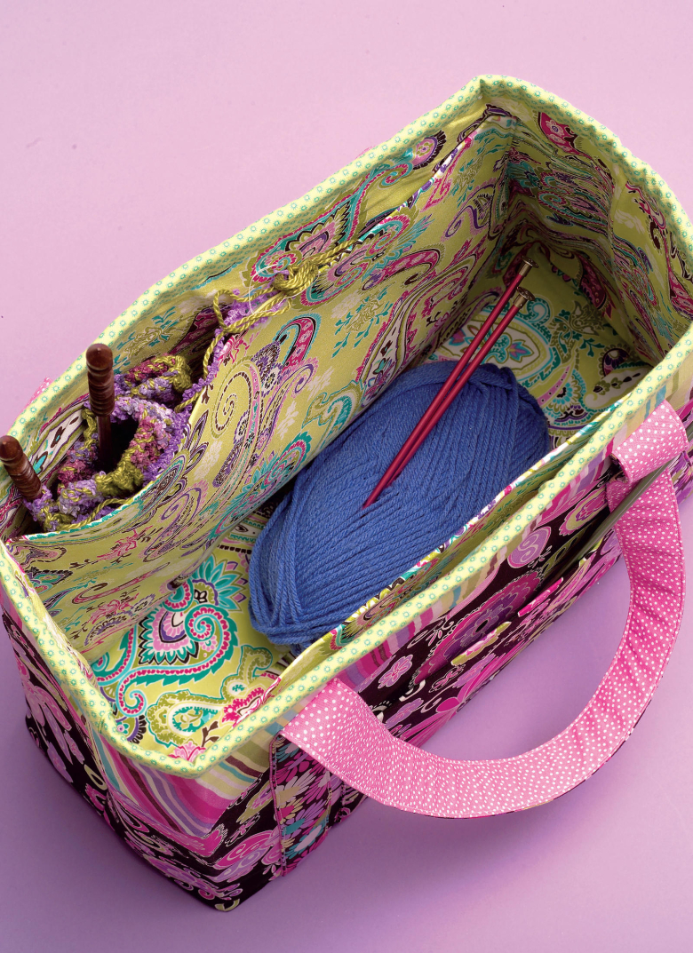 M5722 Satchel, Circular Knitting Needle Organizer and Pouch Textillia