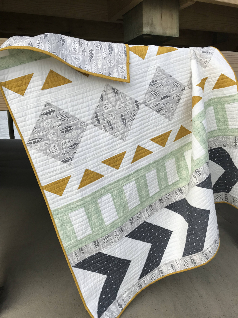 Tribal song quilt textillia