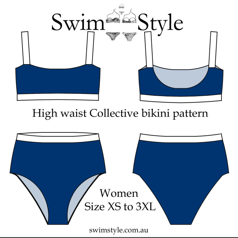 High Waist Collective Bikini | Textillia