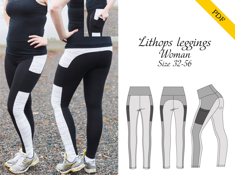 Gå til kredsløbet chance hydrogen Lithops Leggings | Textillia