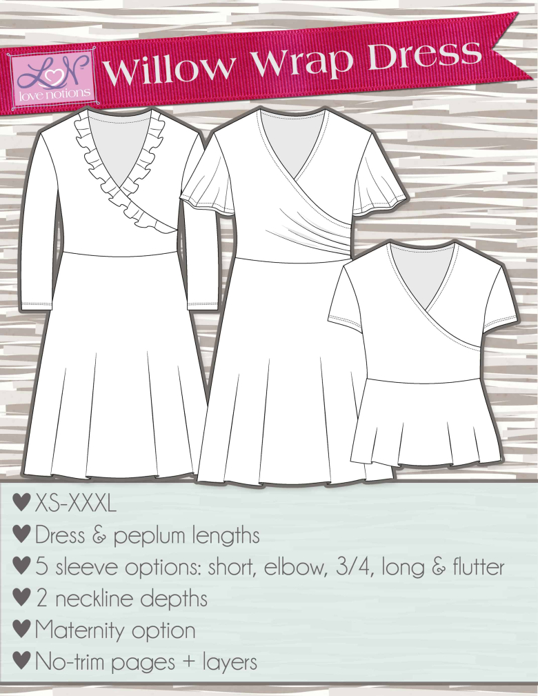 willow wrap dress