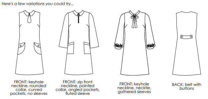 V A Mary Quant Style Mini Dress Textillia