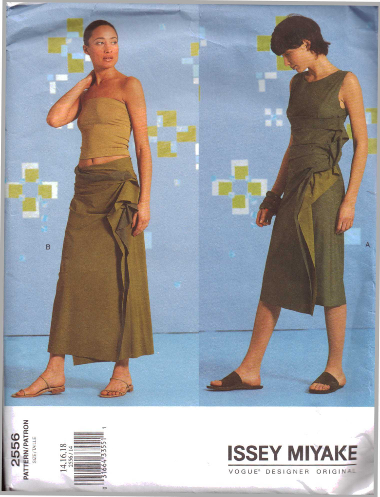 2556 | Misses' Dress & Skirt Vogue Designer Original by