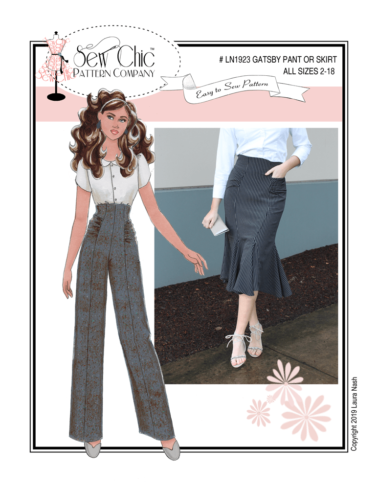 Gatsby attire for female pants top