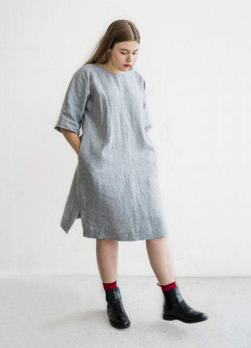 Full length, front side view, unbelted