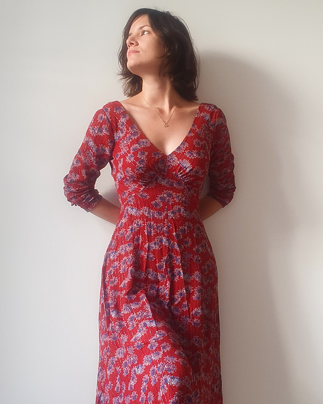 French Poetry, Lune dress