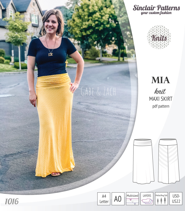 Petite maxi skirt quilt pattern online
