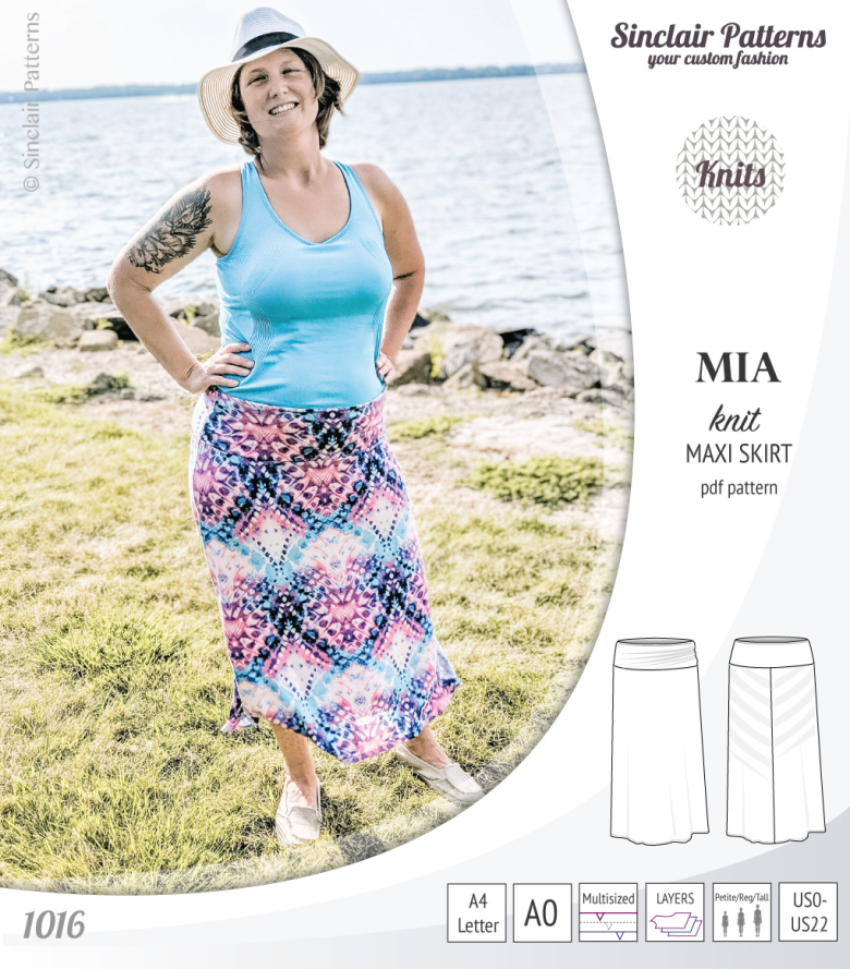 Riya knit maxi 2025 skirt