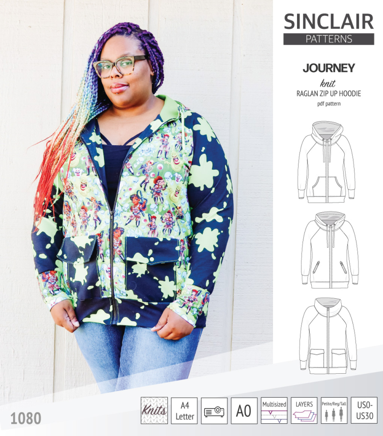 Raglan hoodie zip discount