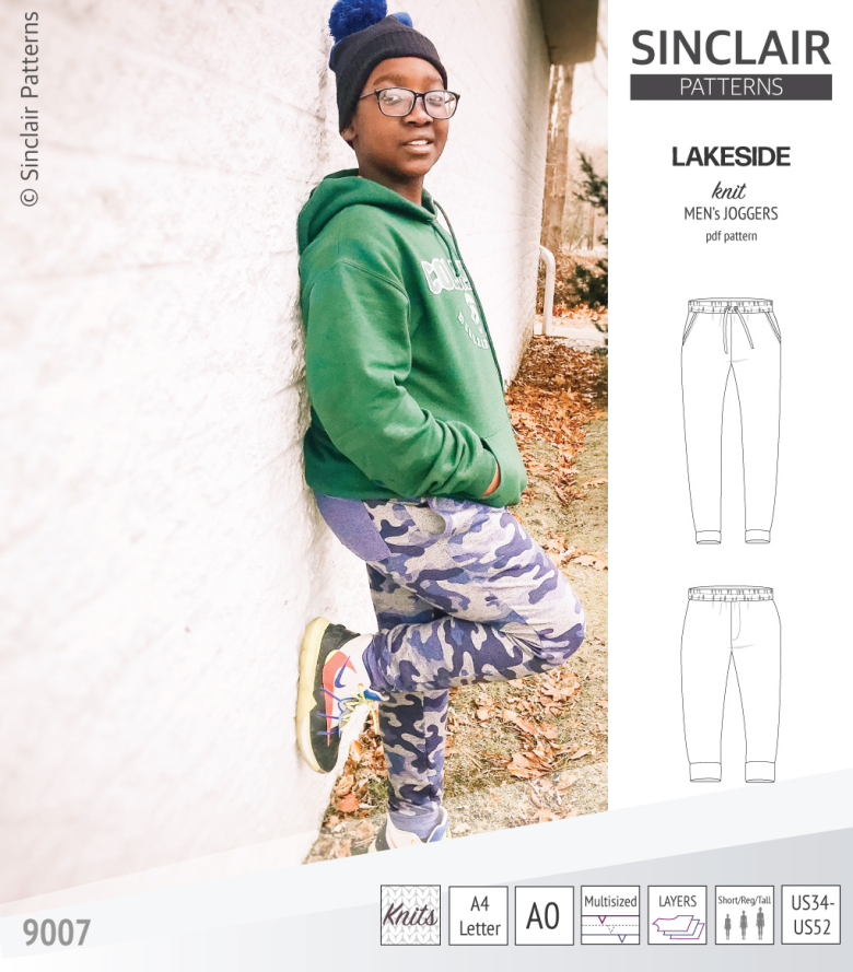 Lakeside Knit Joggers for Men Textillia
