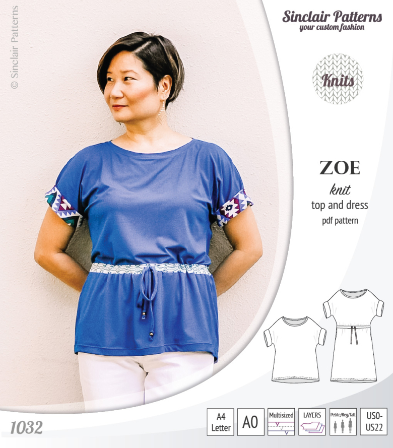 5+ Designs Drawstring Dress Sewing Pattern