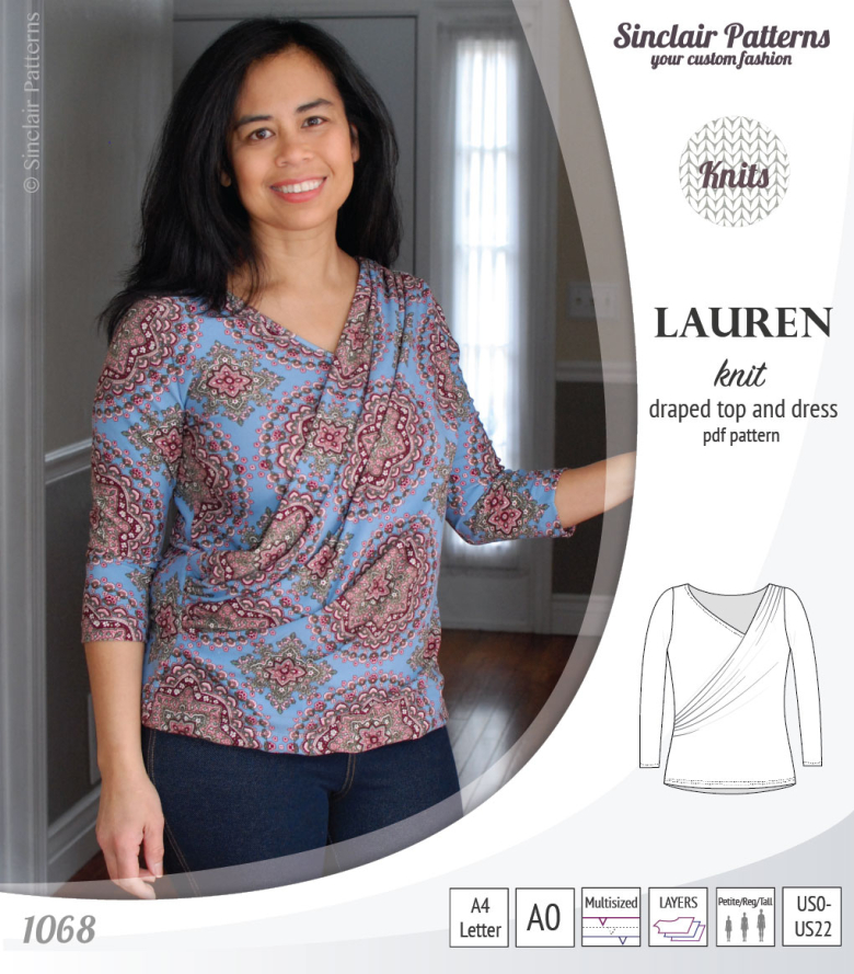 Lauren Knit Top and Dress | Textillia