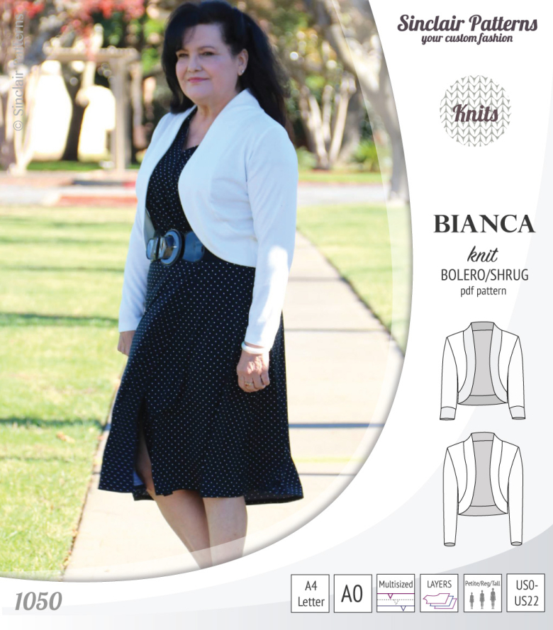Bianca Knit Bolero Shrug Textillia
