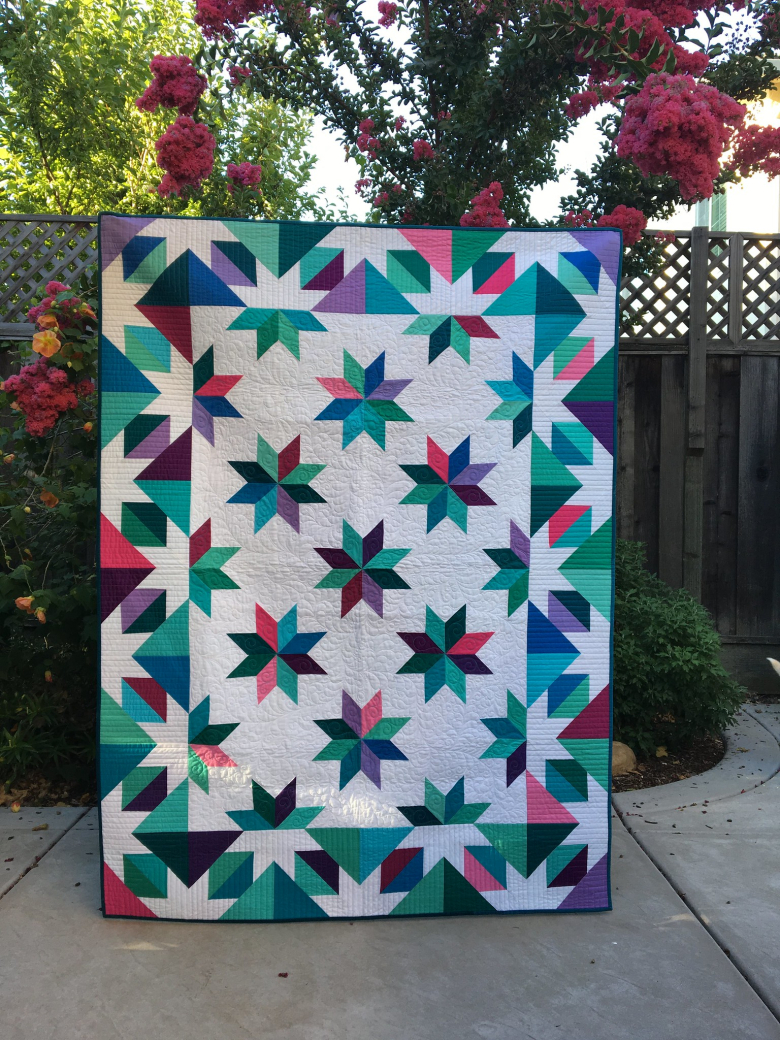 Confetti Star quilt | Textillia