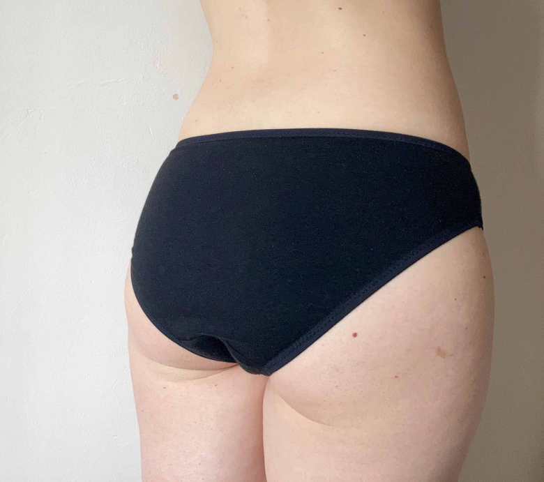 Moontide period pant digital pattern back view