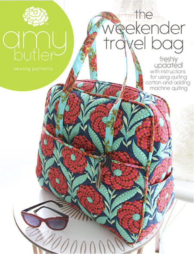 amy butler weekender travel bag pattern free