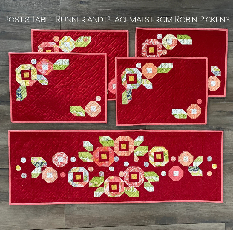 red version of runner and mats