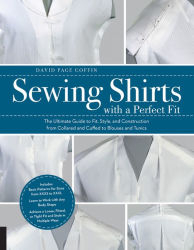 Cover image, views of white shirts, blue bar with book title