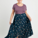 Holyoke Maxi Skirt full view in print