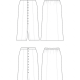 Holyoke Maxi Dress and Skirt line drawing