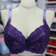 Purple bra on mannequin - front