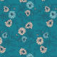 EVR-86559 Something Blue: cornflowers in light blue and ivory on medium blue background