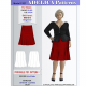 Plus size Skirt Sewing Pattern PDF