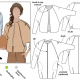 model and line drawings