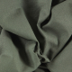 the army green fabric, scrunched up