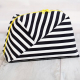 striped bag