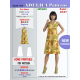 Adelica pattern 1556 Misses / Petite Sewing pattern halter dress