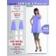 Adelica pattern 1548 Misses / Petite Sewing pattern tunic top