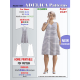 Adelica pattern 1557 Plus size Sewing pattern dress